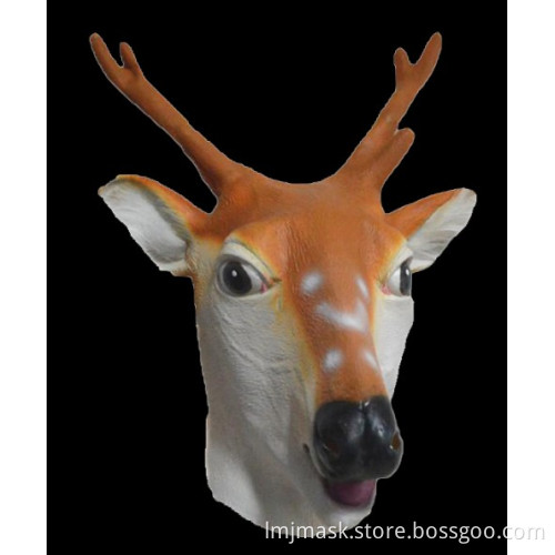 latex deer mask